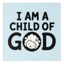 SOU UM FILHO DE DEUS | Presente Cristão para Chás