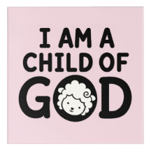 SOU UM FILHO DE DEUS | Presente Cristão para Chás