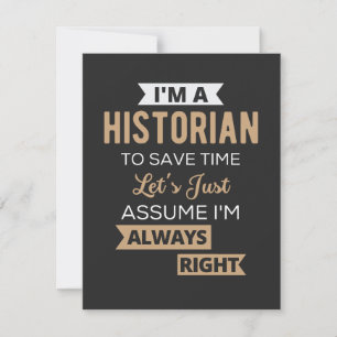 Sou um historiador para poupar Vamos de tempo, ape