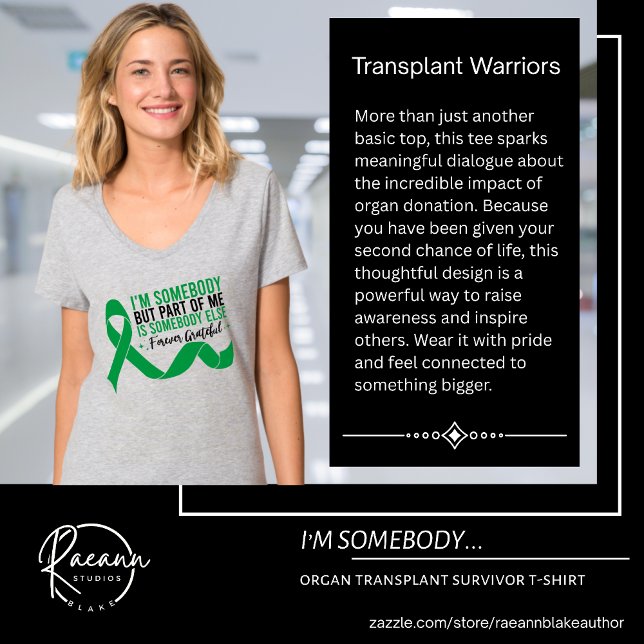 Sou um Organ Donor Survivor T-Shirt (Criador carregado)