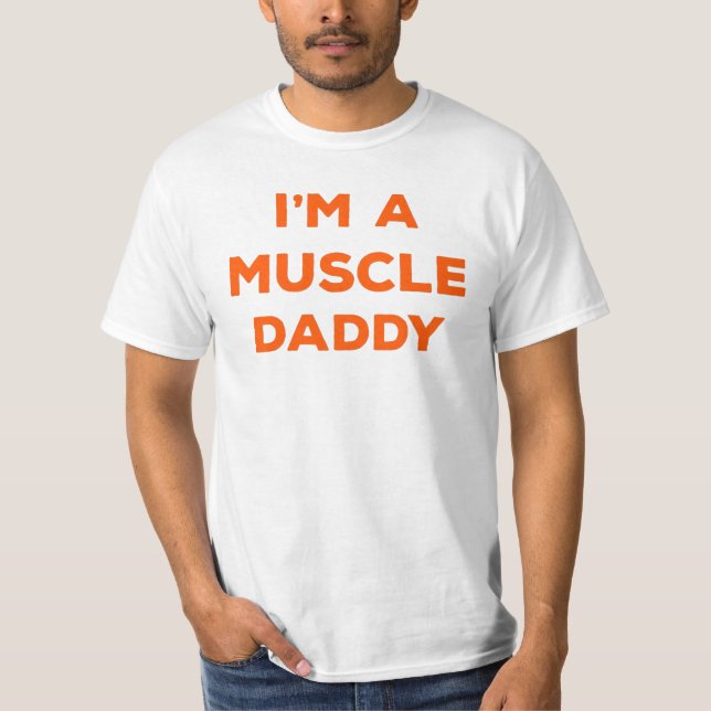 Sou um Pai Muscular Camisa Sem Sono (Frente)