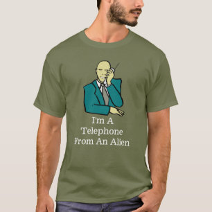 Sou um telefone de uma Alienígena, camisa