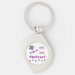 Sou um Thriver! chaveiro