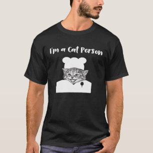 Sou Uma Camisa De Gato Pessoa Chef Cozinheira Comi