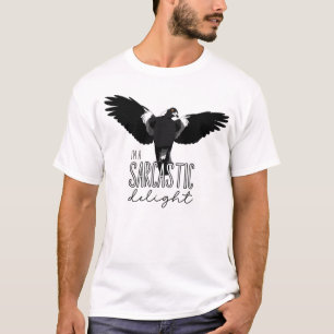 Sou uma camisa engraçada sarcástica e deliciosa