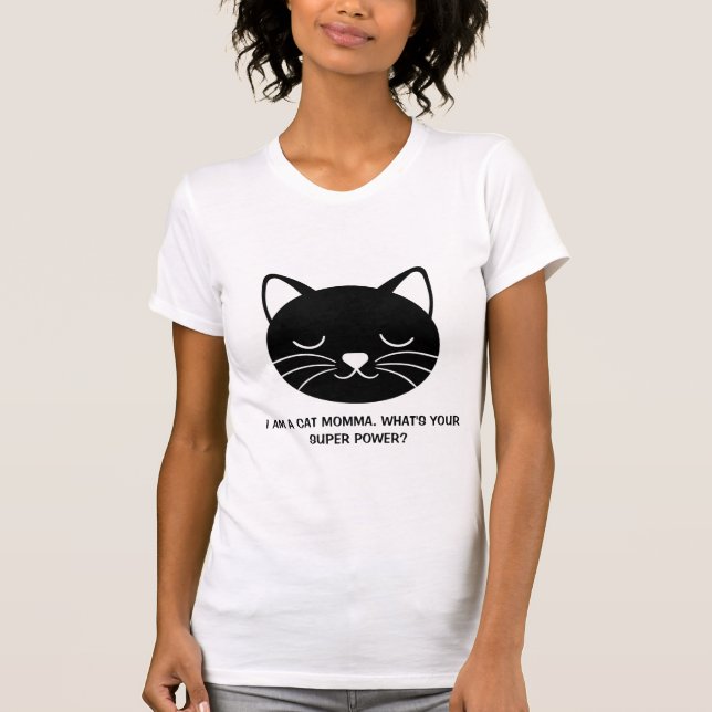 Sou Uma T-Shirt Da MOMA CAT (Frente)