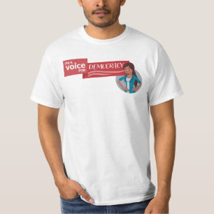 Sou uma Voz pela Democracia - Maria T-Shirt