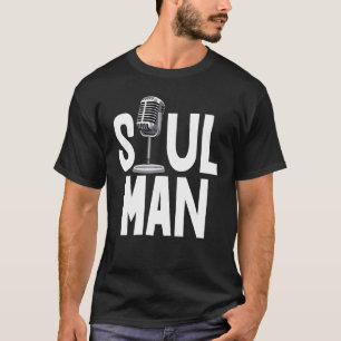Soul Man On Air Tee Karaoke Mike Camisetas Mulhere