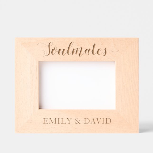 Soulmates Personalizados Novos Nomes de Casais (Front)