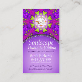 Soulscape Health & Heat New Age Cartão de visita