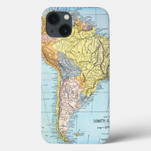 SOUTH AMERICA: MAP, c1890