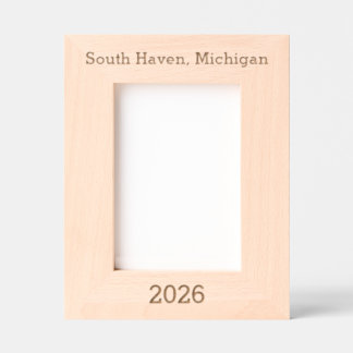 South Haven Michigan - Quadro Gravado a Laser