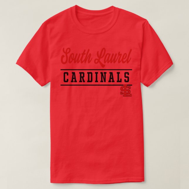 South Laurel Segundo grau Cardinals Pullover (Frente do Design)