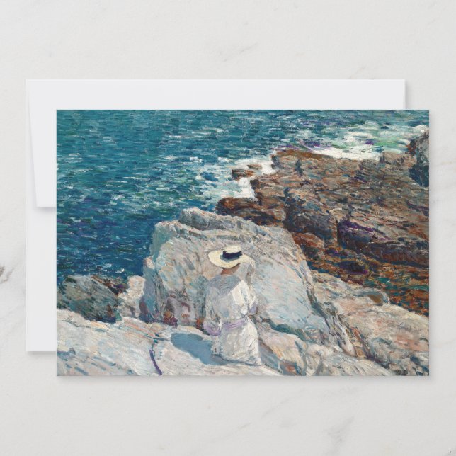 South Ledges, Appledore | Childe Hassam (Frente)