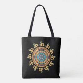 Southwest Sun Mandala Tote Bag