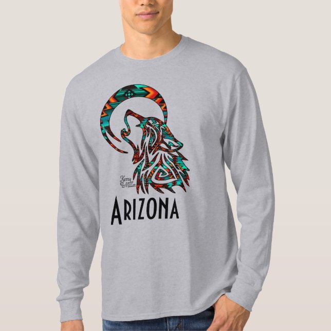 Southwest Wolf T-Shirt (Frente)