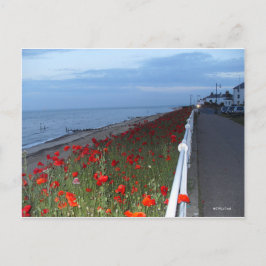 Southwold no cartão postal do crepúsculo