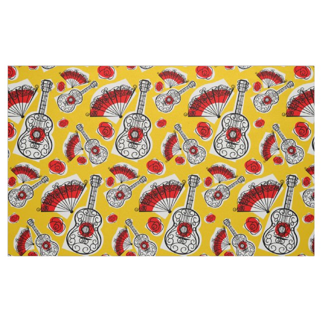 Souvenirs Big Small tecido Grande impressão (Fat Quarter)