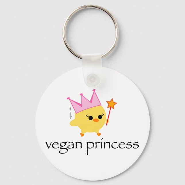 Soychick Vegan Princess Chaveiro (Frente)