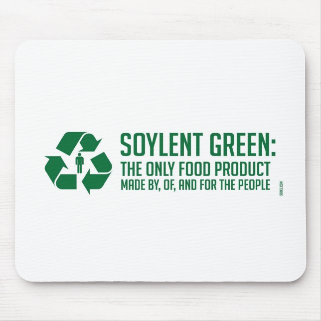 Soylent Mousepad verde (Frente)