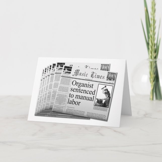 (Sp dos E.U.) Cartão de Natal engraçado para (Frente)