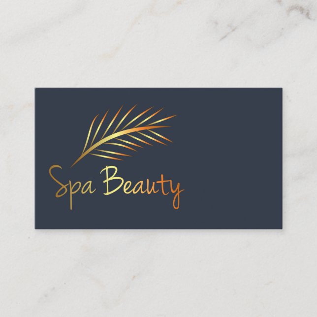 Spa Beauty Cartão de visita (Frente)