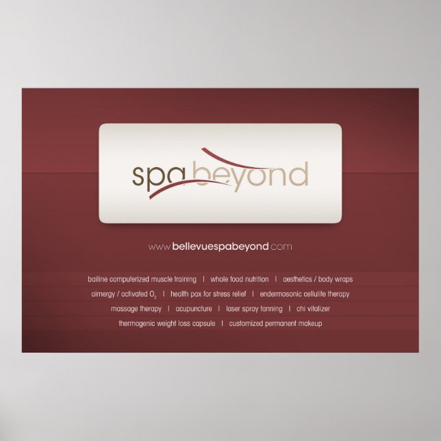 Spa Beyond Poster (Frente)