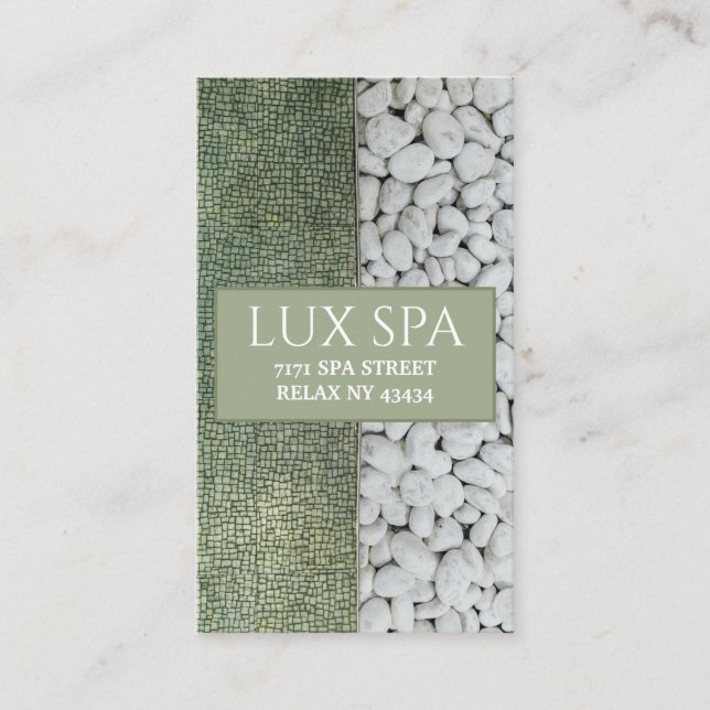 Spa Cartão de visita (Frente)