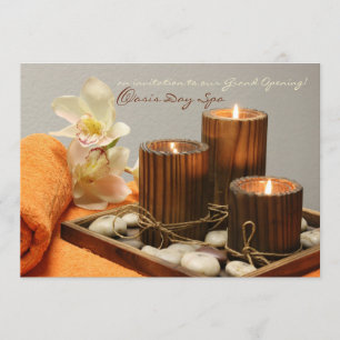 Spa, Massagem, Convite para Relaxamento