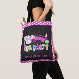 Spa Party Tote Bag - Branco