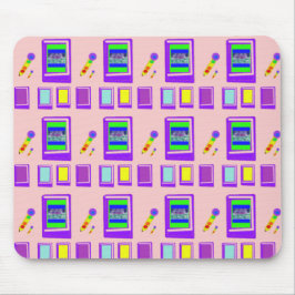 Space Castle Mousepad