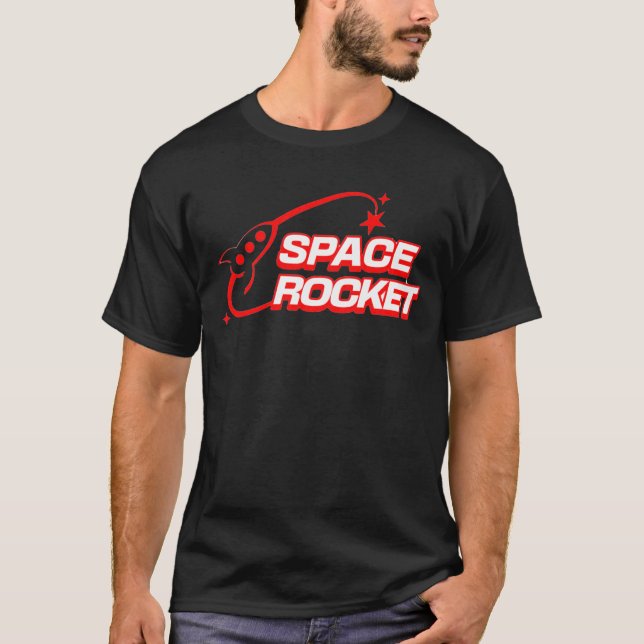 Space Rocket t-shirt (Frente)