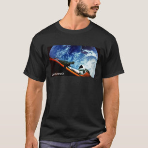 SpaceX Starman NÃO SE APAVORA! T-shirt 2