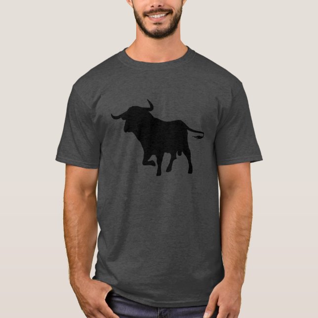 Spain Bull Dark T-shirt (Frente)