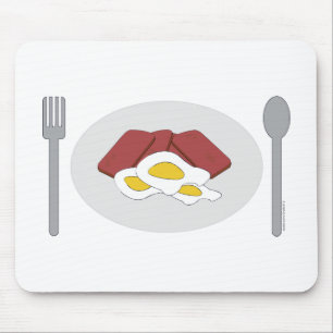 Spam e ovos Mousepad