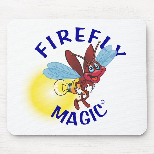 "Sparky" o vaga-lume Mousepad (Frente)