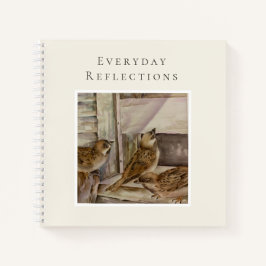 Sparrow Notebook | Nature Writing Journal