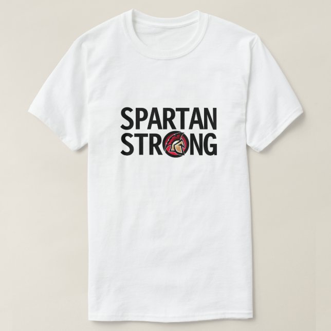 Spartan Strong. T-Shirt Personalizado (Frente do Design)
