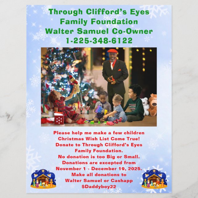 Special Order Christian Donation Flyer (Frente)