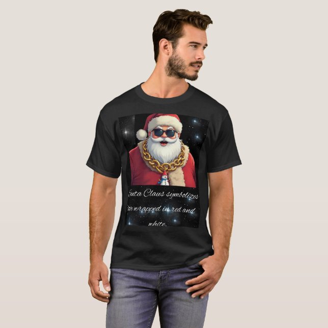 Special Santa Claus Christmas T-Shirt  (Frente Completa)
