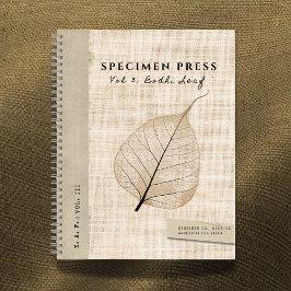 Specimen Press Vol. 3: Bodhi Skeleton Linen-Look