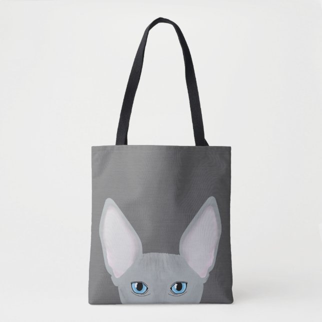 Sphynx Cat Allover Tote Bag (Frente)