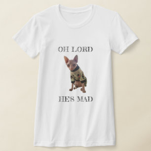 Sphynx Cat Engraçado T-Shirt