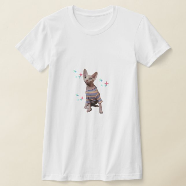 Sphynx Cat T-Shirt (Postura )