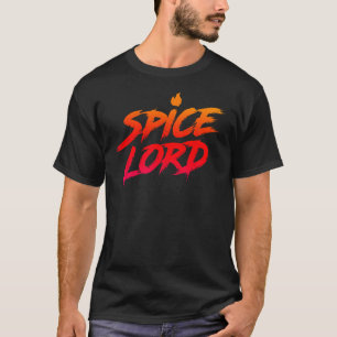 Spice Lord Spicy Comida Sobre-Camisa T Camisas Que