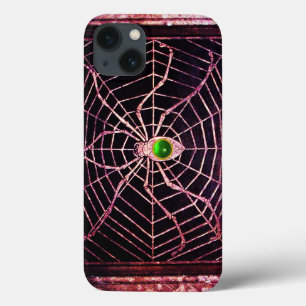 SPIDER E WEB Green Emerald Gem,Preto