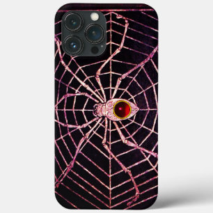 SPIDER E WEB Red Ruby Black