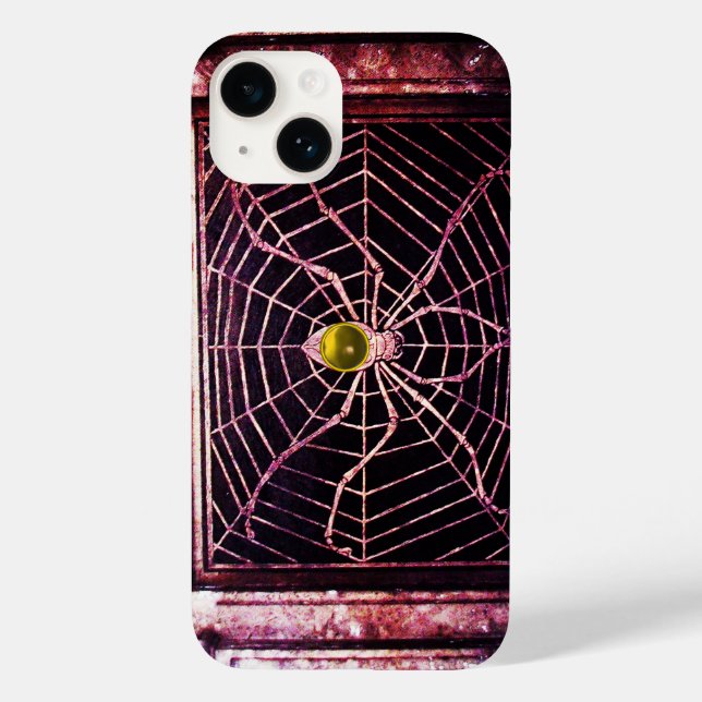 SPIDER E WEB Yellow Topaz Black (Verso)