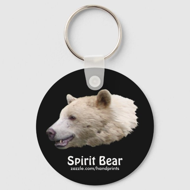 "Spirit Bear" Kermodei Bear Chaveiro (Frente)