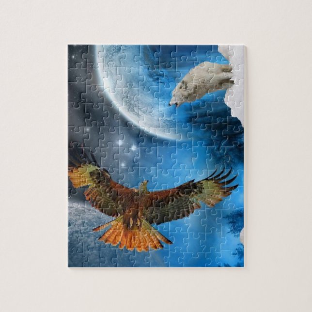 Spirit Guides Quebra-cabeça (Vertical)